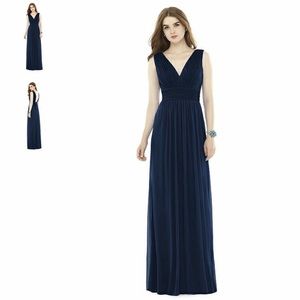 Alfred Sung Bridesmaid Dress D719 - Midnight